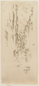 Little Butchers Street av James Abbott McNeill Whistler