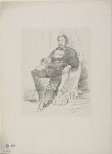 Portrett av Dr. Whistler, nr. 2 av James Abbott McNeill Whistler