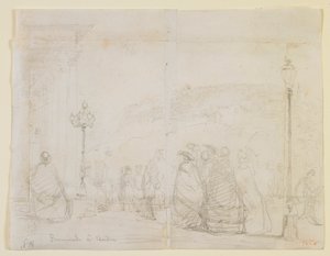 Gå i Baden av James Abbott McNeill Whistler