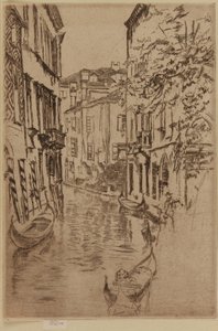 Stille kanal av James Abbott McNeill Whistler