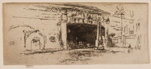 Railway Arch, American Square av James Abbott McNeill Whistler
