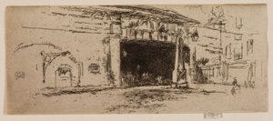 Railway Arch, American Square av James Abbott McNeill Whistler