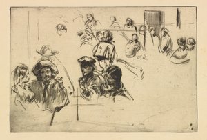 Ratcliffe Highway av James Abbott McNeill Whistler