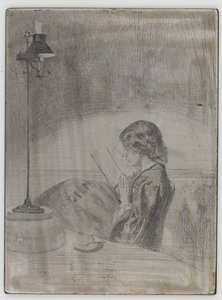 Lesing av Lamplight av James Abbott McNeill Whistler