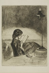Lesing av Lamplight av James Abbott McNeill Whistler