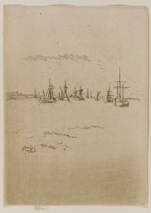 Gå tilbake til Tilbury av James Abbott McNeill Whistler