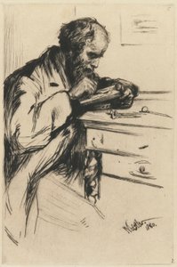 Riault (Tregravøren) av James Abbott McNeill Whistler