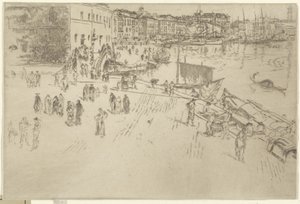 Riva, nr. 1 av James Abbott McNeill Whistler