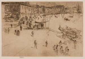 Riva, nr. 2 av James Abbott McNeill Whistler
