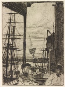 Rotherhithe av James Abbott McNeill Whistler