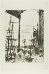 Rotherhithe av James Abbott McNeill Whistler