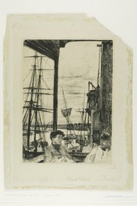 Rotherhithe av James Abbott McNeill Whistler