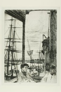 Rotherhithe av James Abbott McNeill Whistler
