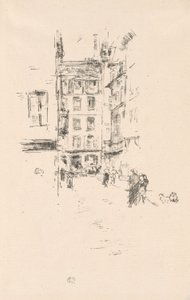 Rue Furstenburg av James Abbott McNeill Whistler
