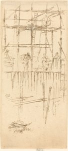 Savoy Stillas av James Abbott McNeill Whistler