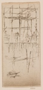 Savoy Stillas av James Abbott McNeill Whistler