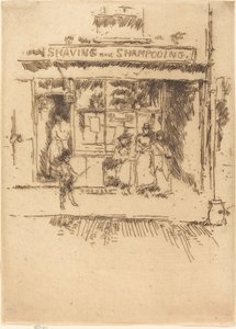 Barbering og sjamponering av James Abbott McNeill Whistler