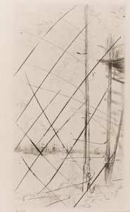 Shipbuilder's Yard, Liverpool av James Abbott McNeill Whistler