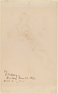 Skisse av Maud av James Abbott McNeill Whistler