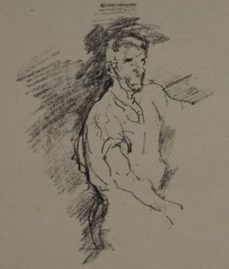 Skisse av en smed av James Abbott McNeill Whistler