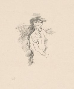 Skisse av en smed av James Abbott McNeill Whistler