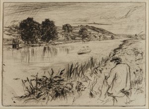 Skissering av James Abbott McNeill Whistler