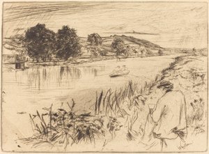 Skissering, No.I av James Abbott McNeill Whistler