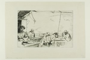 Suppe for tre souser (suppe for tre souser) av James Abbott McNeill Whistler