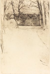 Speke Hall, nr.1 av James Abbott McNeill Whistler