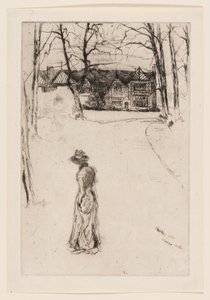 Speke Hall: The Avenue av James Abbott McNeill Whistler