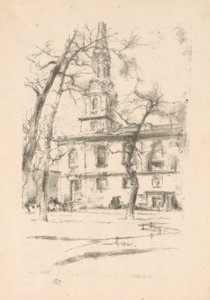 St. Giles-in-the-Fields av James Abbott McNeill Whistler