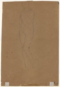 Stående figur [verso] av James Abbott McNeill Whistler