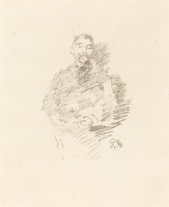 Stephane Mallarme av James Abbott McNeill Whistler