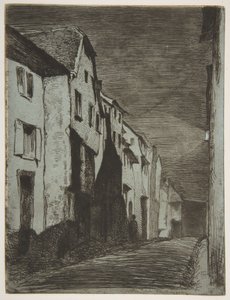 Gate i Saverne av James McNeill Whistler