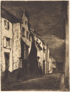 Gate i Saverne av James McNeill Whistler