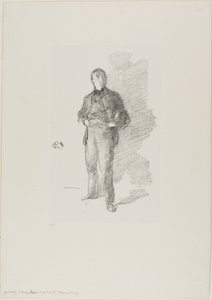 Studie nr. 1: Mr. Thomas Way av James Abbott McNeill Whistler