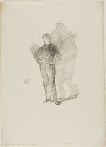 Studie nr. 2: Mr. Thomas Way av James Abbott McNeill Whistler