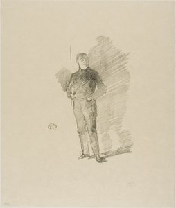 Studie nr. 2: Mr. Thomas Way av James Abbott McNeill Whistler