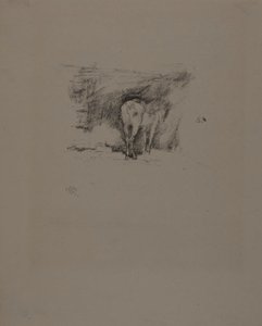Studie av en hest av James Abbott McNeill Whistler