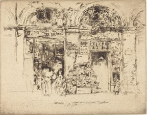 Solsikker, Rue des Beaux-Arts av James Abbott McNeill Whistler