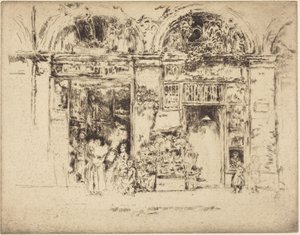 Solsikker, Rue des Beaux-Arts av James McNeill Whistler