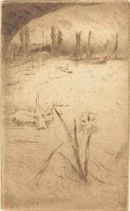Swan og Iris av James Abbott McNeill Whistler