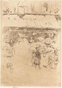 TA Nashs fruktbutikk av James Abbott McNeill Whistler