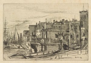 Thames politi av James Abbott McNeill Whistler