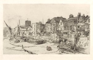 'Adam og Eva', gamle Chelsea av James Abbott McNeill Whistler