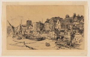 «Adam og Eva», gamle Chelsea av James Abbott McNeill Whistler