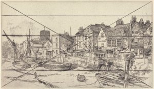 «Adam og Eva», gamle Chelsea av James Abbott McNeill Whistler