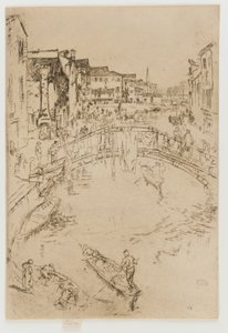 Broen, Santa Marta av James Abbott McNeill Whistler