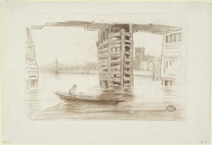 Den brede bro av James Abbott McNeill Whistler