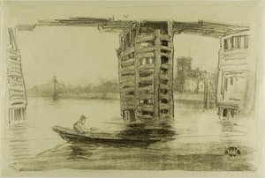 Den brede bro av James Abbott McNeill Whistler